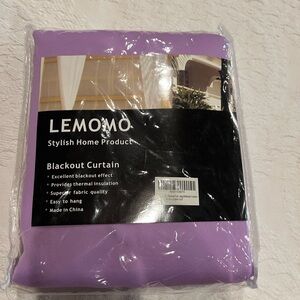 Purple Blackout Curtain